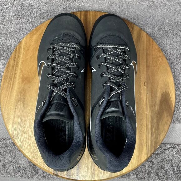 NEW Nike Air Clipper 17 Men's 13 Flywire Low Baseball Cleats Black 880261-001 - Picture 7 of 9
